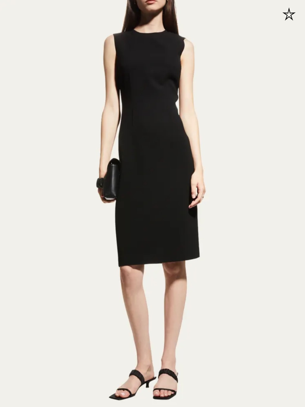 Nwt Lafayette 148 New York Harpson Finesse Crepe Sheath Dress Size 4